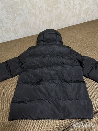 Куртка зимняя черная детская пуховик