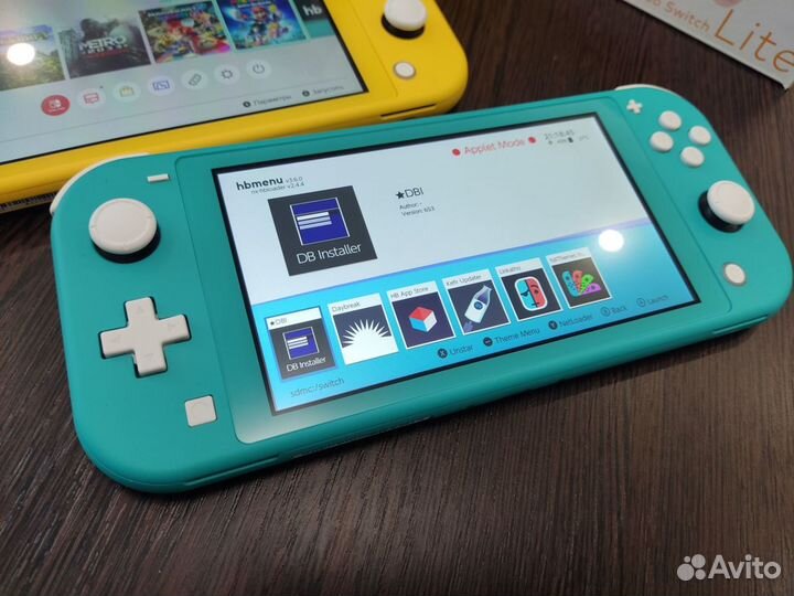 Прошитая новая Nintendo Switch Lite 160Gb+игры