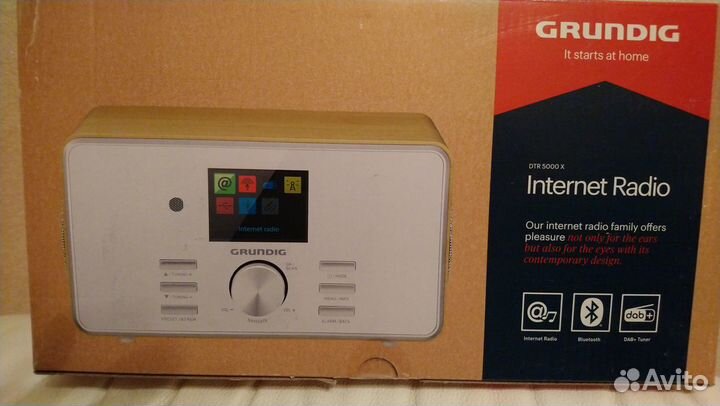 Интернет радиоприемник Grundig DTR 5000 X White