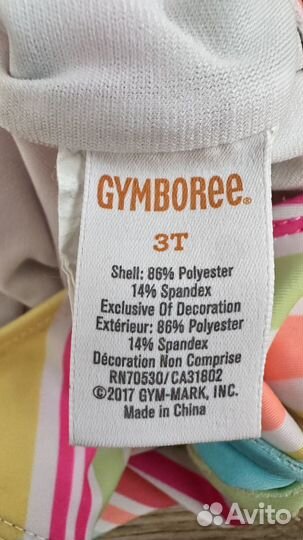 Купальник для девочки gymboree