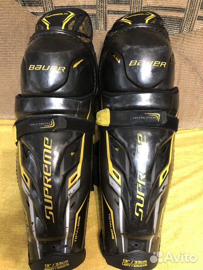 Щитки хоккейные Bauer supreme mx3