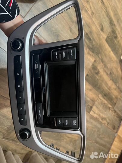 Магнитофон на салярис киа