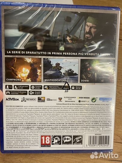 Call of Duty: Black Ops Cold Wa диск для PS5 новый