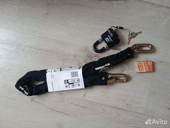 Цепь противоугонная с замком