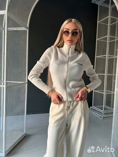 Кофта Miu Miu черная белая