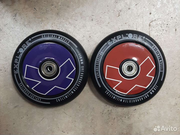 Колеса для трюкового самоката 110 мм