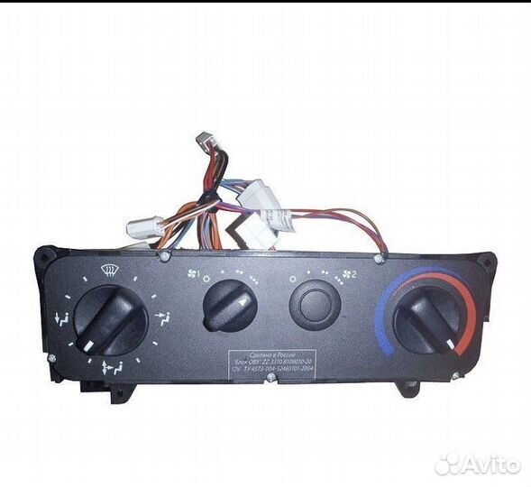 Блок управления печки газ