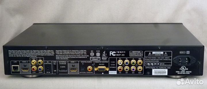 Oppo BDP-93 многофункциональный медиа-плеер