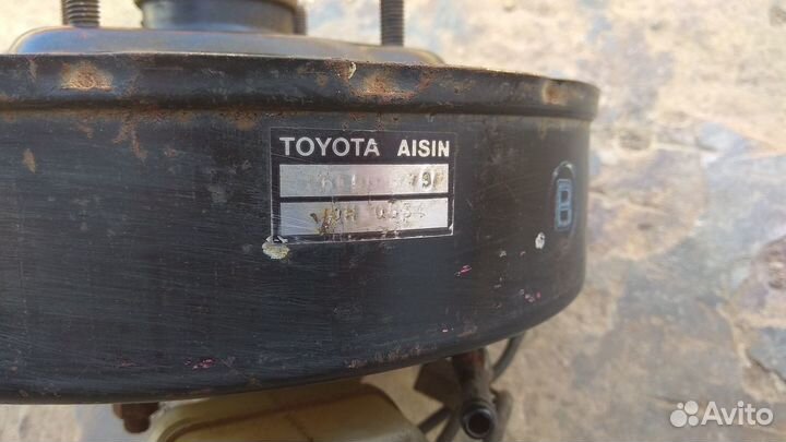 Toyota вакумниктормозовглавныйтормознойцилиндр