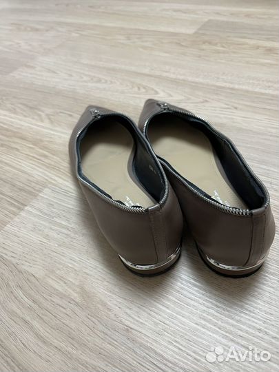 Балетки натуральная кожа vitacci