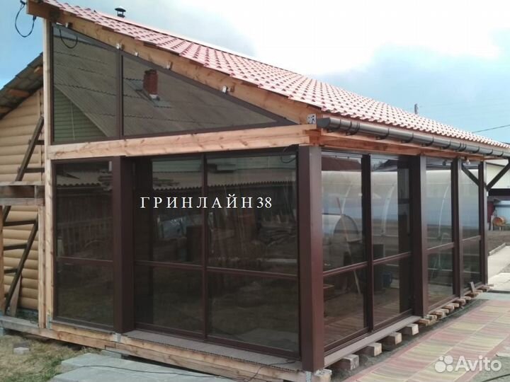 Панорамные окна на Веранду Террасу