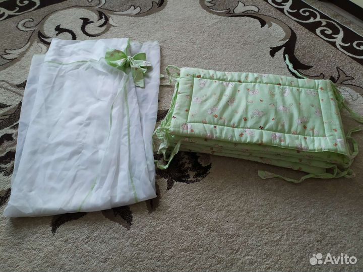 Бортики в детскую кроватку