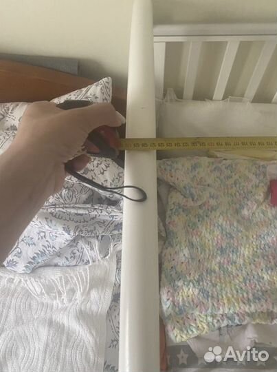 Детская кроватка с пеленальным комодом и ванночкой