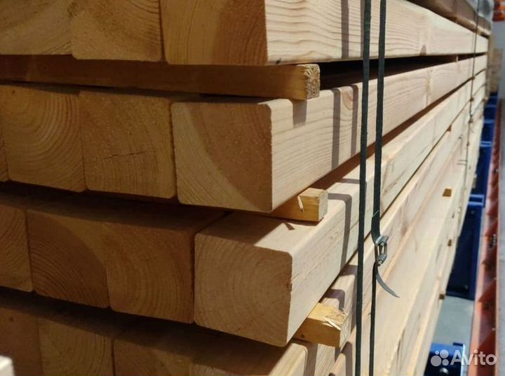 Брусок строганый 45*70*3000 мм сорт AB скругление