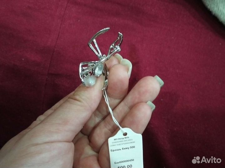 Винтажная брошь