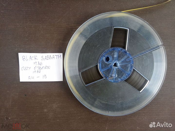 Катушка магнитофонная иностранная 18 см. (4)