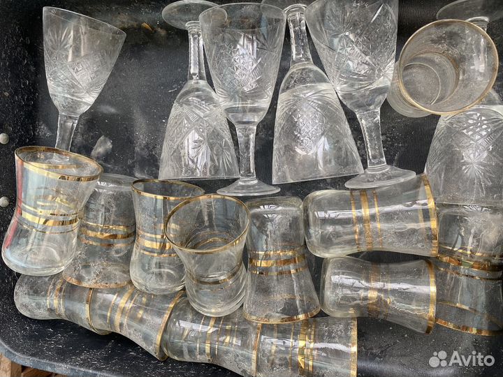 Рюмка, стаканы