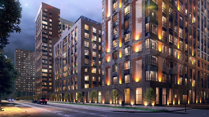 2-к. квартира, 74,3 м², 10/21 эт.