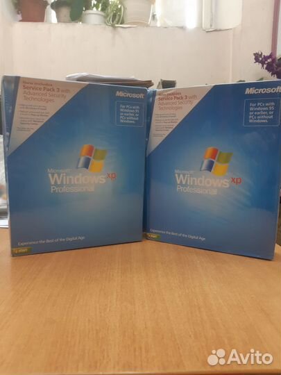 Windows XP Pro SP3 EN BOX (Новый-Б/У)