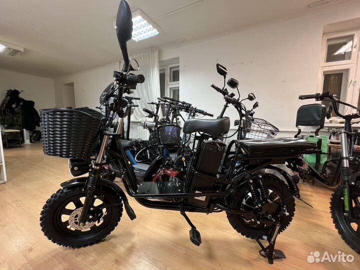 Электровелосипед Монстр 1200W. 20/30Ah. топ 2024