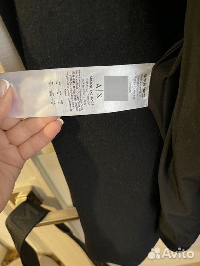 Пальто Armani exchange