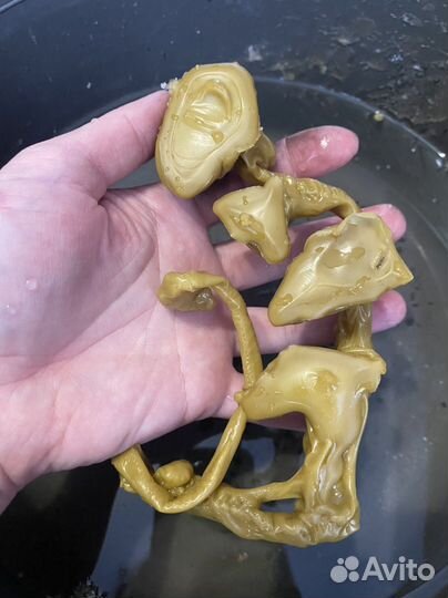 Отливка воском/свинцом чистка