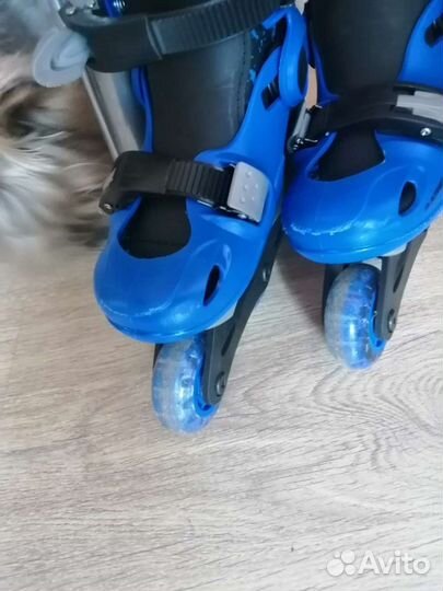Роликовые коньки раздвижные 26-29