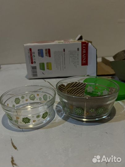 Контейнеры стеклянные новые