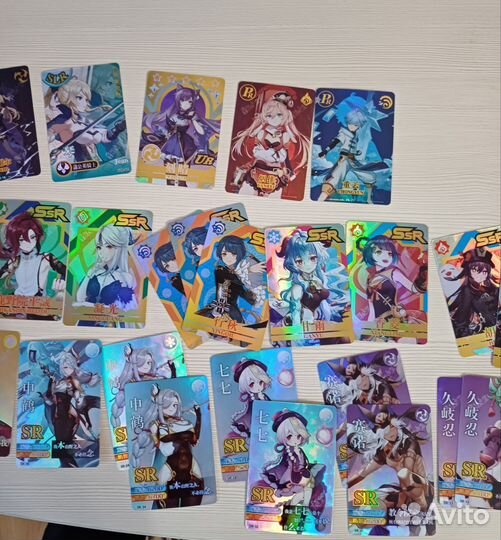 Карточки геншин импакт