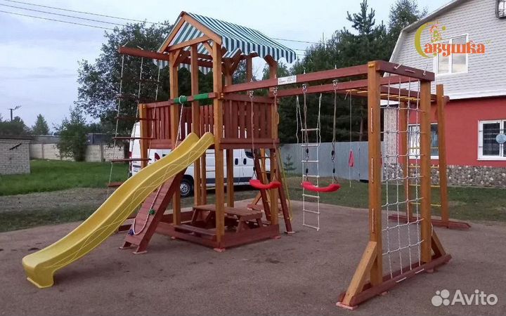 Детский уличный спортивный комплекс для дачи