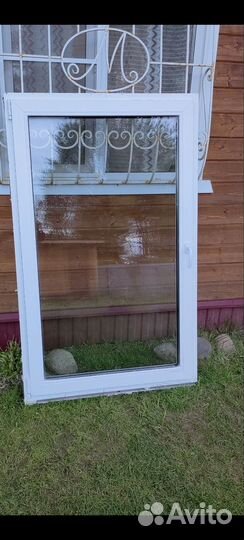 Окна бу пвх одностворчатые