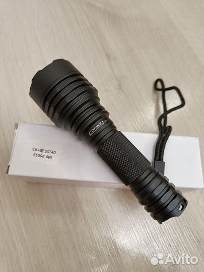 Фонарик Convoy C8+. SST-40. 6500K