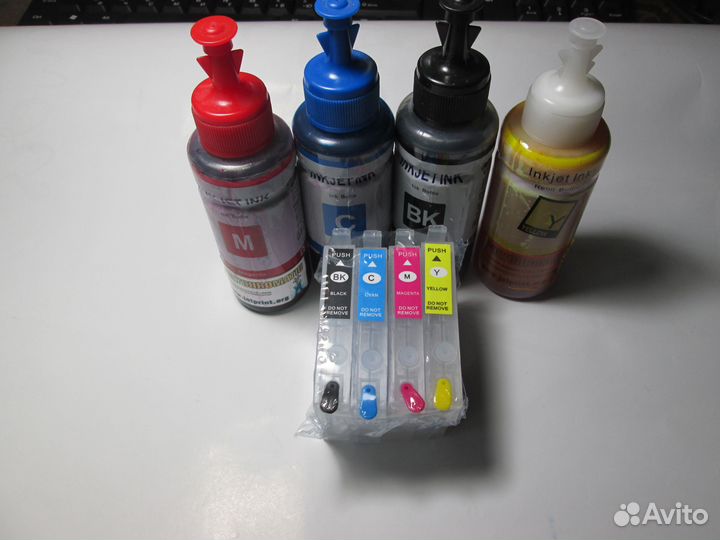 Многоразовые картриджи Epson T0731- T0734