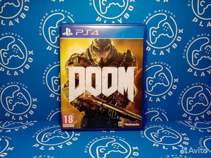 Doom 2016 PS4 б.у
