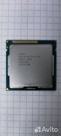 Процессор Pentium g630
