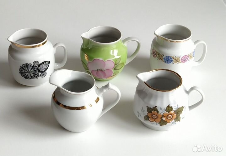 Винтажные молочники