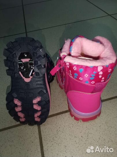 Сапоги девочка новые зимние мембрана 23