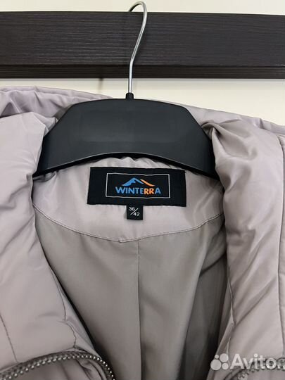 Пуховик женский длинный Winterra