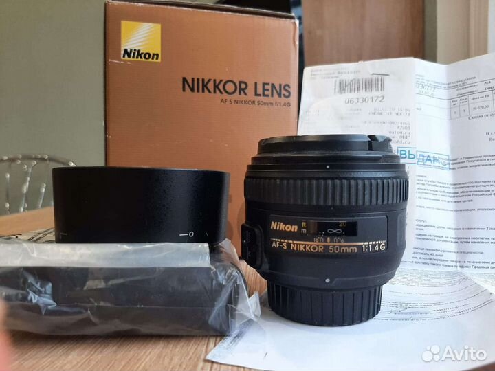 Объектив nikon 50mm f 1.4g af s nikkor