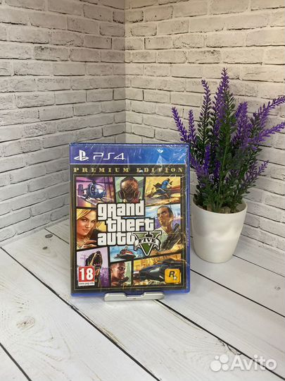 Диск PS4 GTA 5