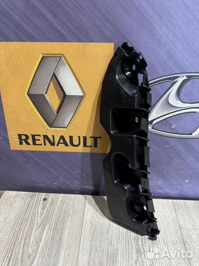 Кронштейн крепление бампера Renault duster Прав