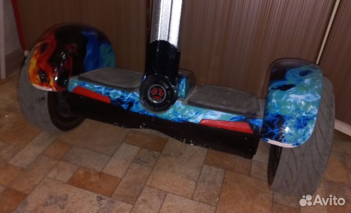 Мини сигвей с ручкой A8