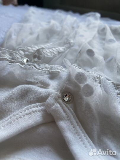 Нарядное боди для девочки 56