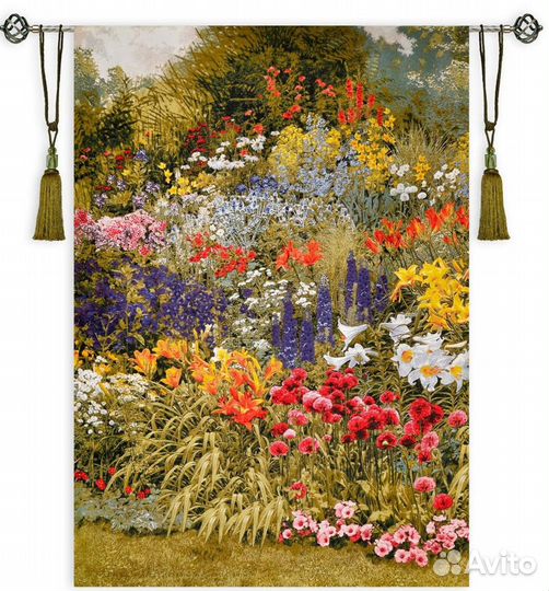 Гобелен, панно гобеленовое на стену Лилии