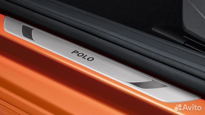 Накладка порога с надписью polo 2G0071303A