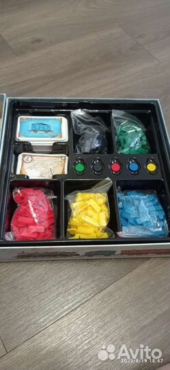 Настольная игра Билет на поезд