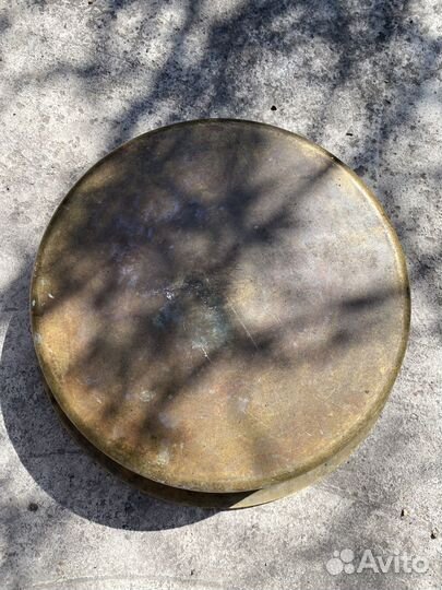 Латунный таз для варенья