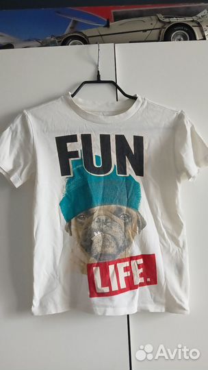 Летние футболки 134-140 р. (8-10 лет) 5 штук