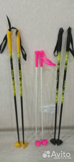 Лыжи беговые детские 160 комплект