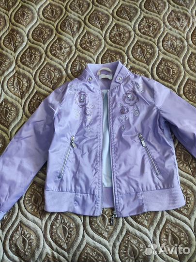 Комплект для девочки: ветровка и юбка